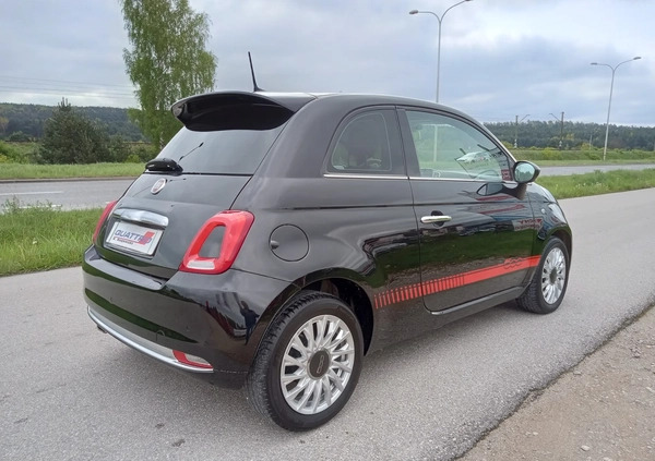 Fiat 500 cena 42800 przebieg: 67000, rok produkcji 2019 z Kielce małe 277